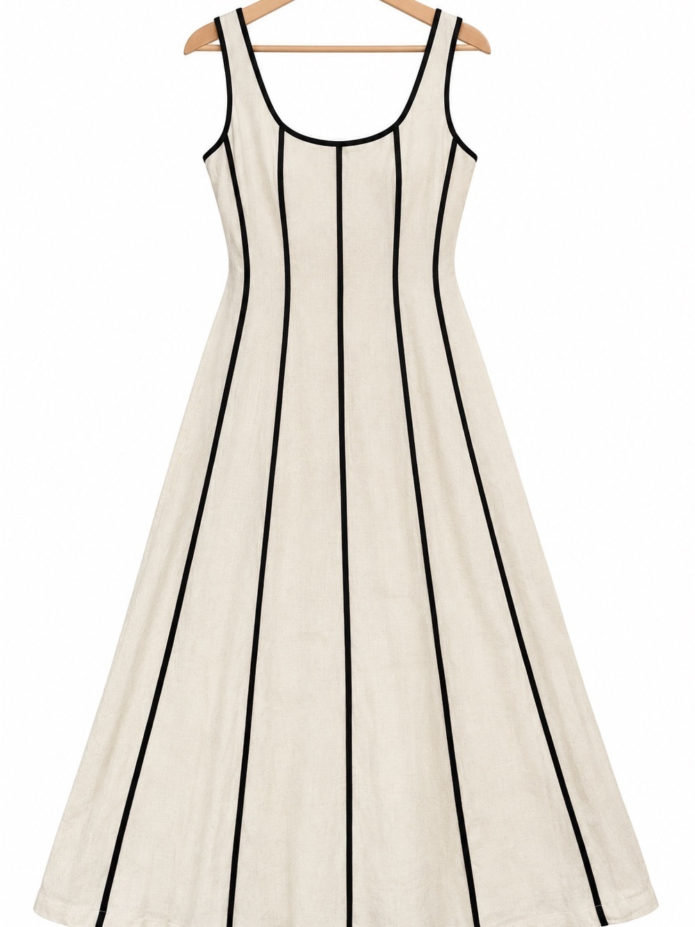 ILLA ILLA Cream Maxi Dress